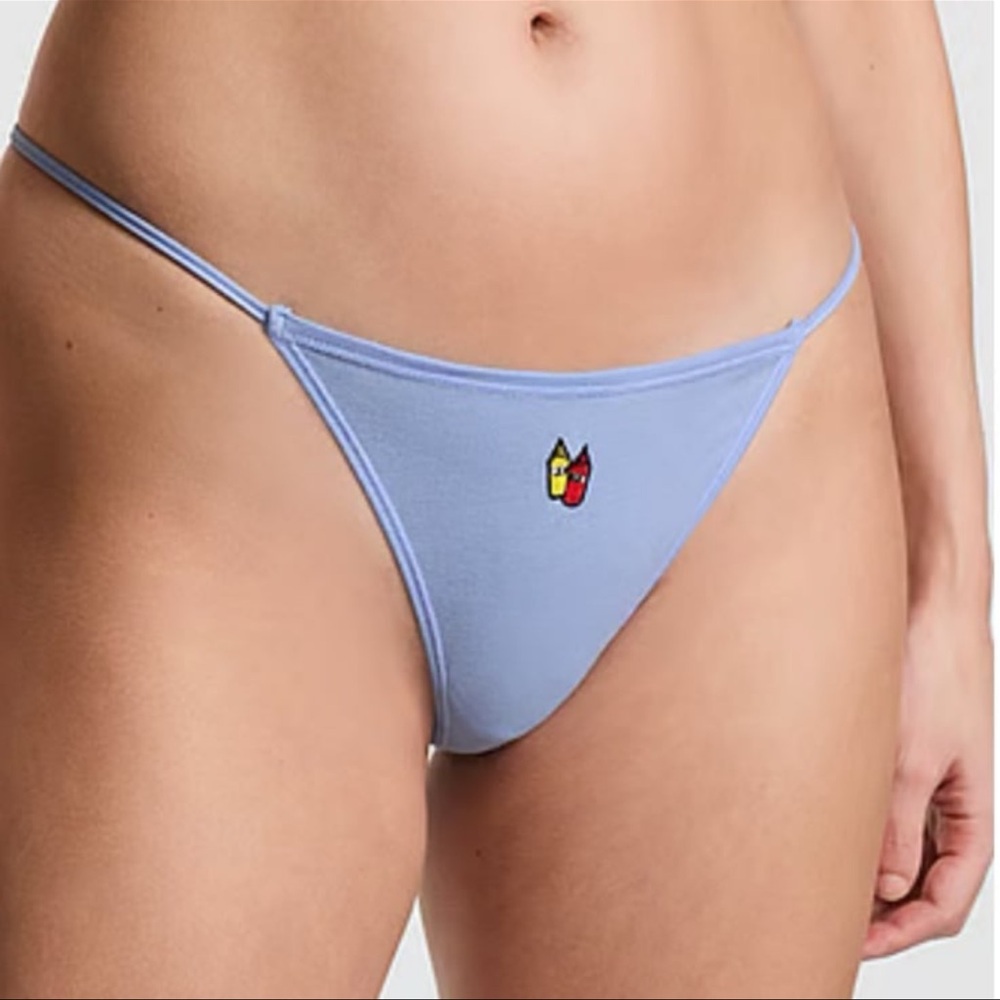 NWT VS Ketchup Mustard V-String Panty